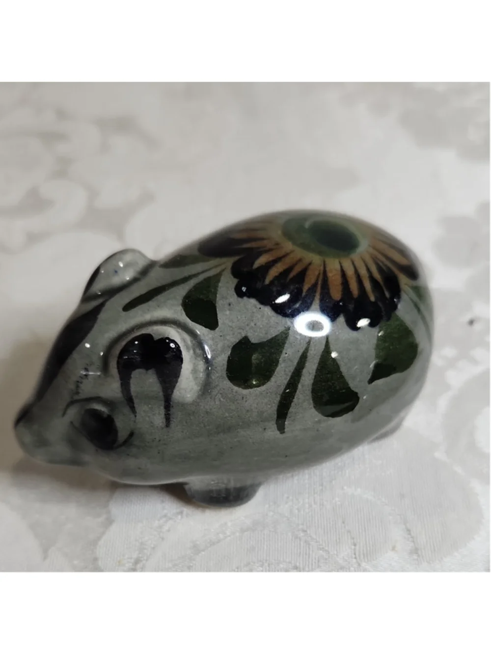 Vintage Tonalá Mexican Pottery Miniatures Set of 3 – Animals Figures Excellent